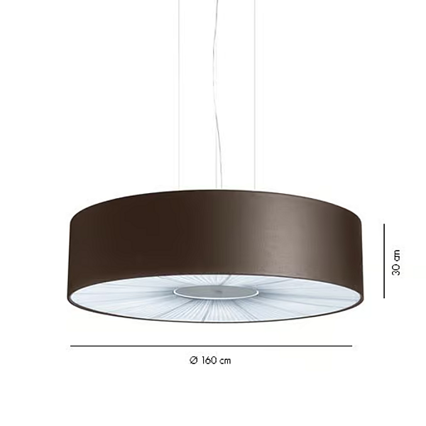 Lampada a sospensione in eco pelle AXOLIGHT Skin fabbrica Axolight dall'Italia. Foto №8