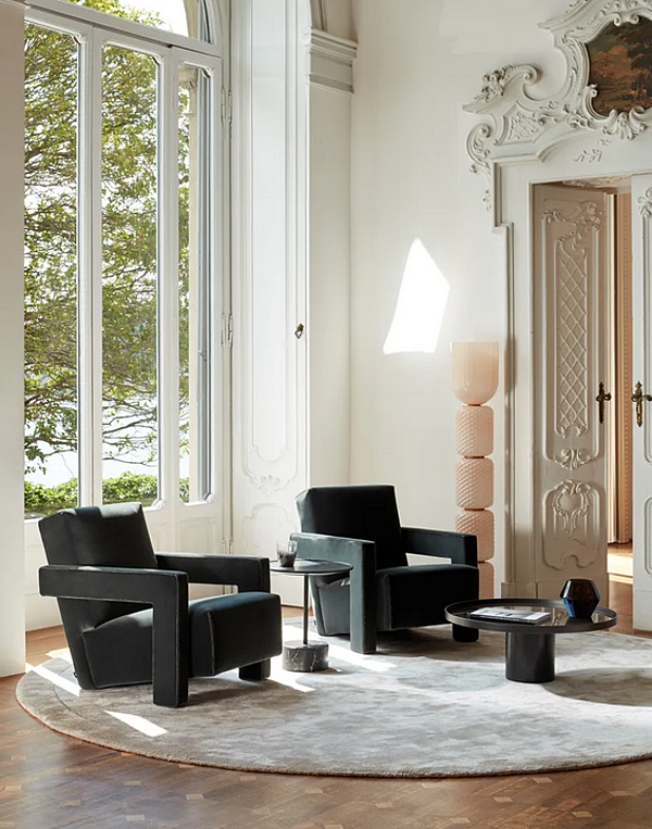 Poltrona in tessuto CASSINA 637 Utrecht fabbrica CASSINA dall'Italia. Foto №5