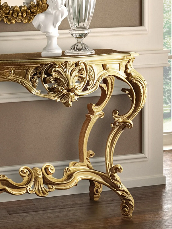 Tavolo console in legno DIAMANTE CASA +39 802 fabbrica CASA +39 dall'Italia. Foto №3