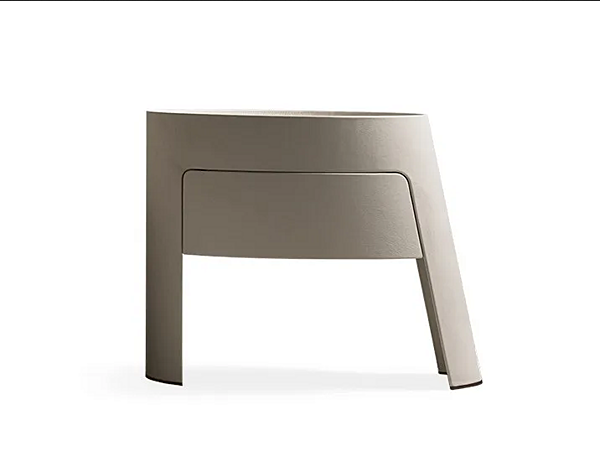 Tavolino laterale ovale in pelle GIORGETTI Morfeo 70650, 70651, 70655, 70656 fabbrica GIORGETTI dall'Italia. Foto №2