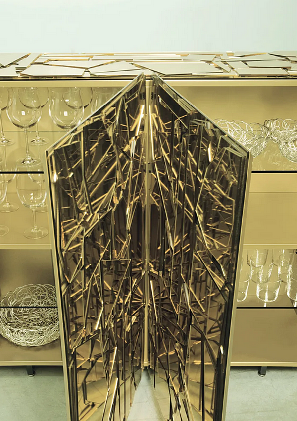 Credenza in vetro con ante Edra Scrigno fabbrica EDRA dall'Italia. Foto №7