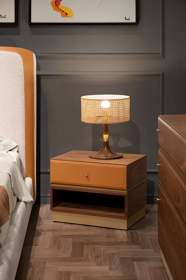 Comodino in legno Clarissa FORMITALIA fabbrica FORMITALIA dall'Italia. Foto №3