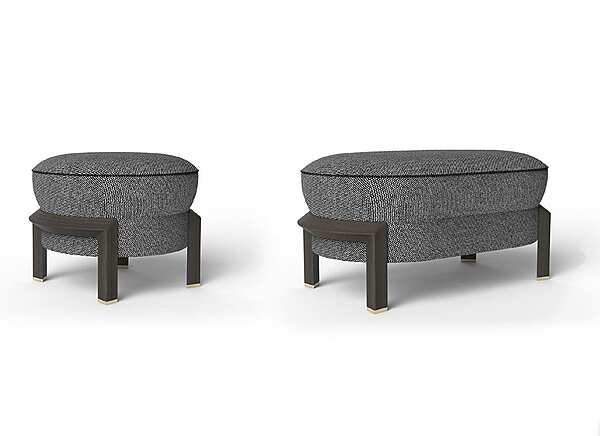 Pouf ANGELO CAPPELLINI 40388 fabbrica OPERA CONTEMPORARY dall'Italia. Foto №2