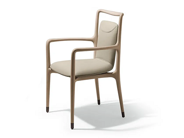 Poltrona in pelle con braccioli GIORGETTI IBLA 55110 fabbrica GIORGETTI dall'Italia. Foto №1