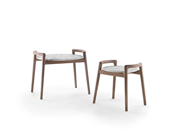 Tavolino da caffè rotondo in legno Ascanio FLEXFORM fabbrica FLEXFORM dall'Italia. Foto №11