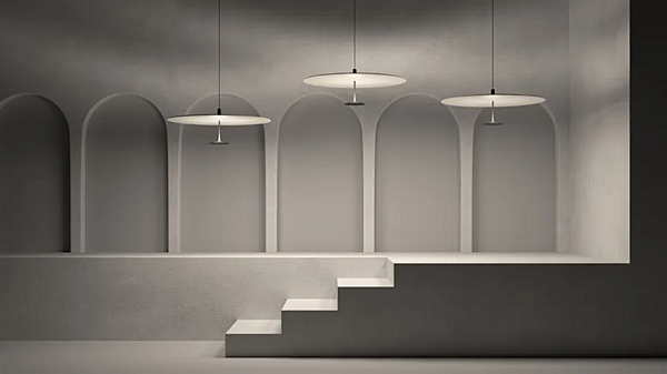 Lampada a sospensione in alluminio dimmerabile LED Lumina DOT 130, 131, 132 fabbrica Lumina dall'Italia. Foto №6