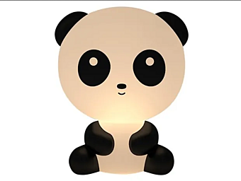 Lampada da terra in metacrilato Panda Lux Cappellini
