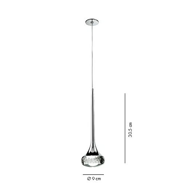 Lampada a sospensione in cristallo LED Fairy AXOLIGHT SP FAIRY I, SP FAIRY fabbrica Axolight dall'Italia. Foto №10