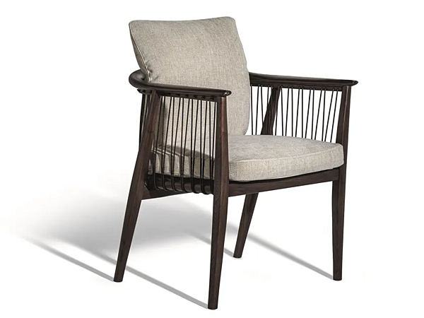 Poltrona con braccioli in tessuto Viola Poltrona Frau fabbrica POLTRONA FRAU dall'Italia. Foto №1