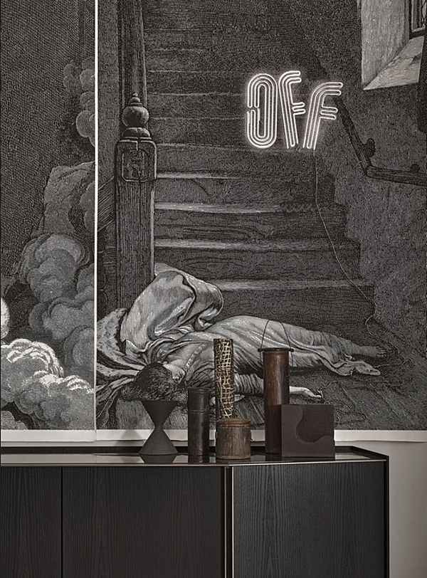 Buffet in legno con ante Gallotti&Radice Athus fabbrica Gallotti & Radice dall'Italia. Foto №3