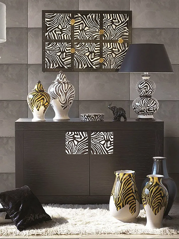 Lampada da tavolo in ceramica animale L_Antica Deruta AN/2062/L/40 fabbrica L'Antica Deruta dall'Italia. Foto №3