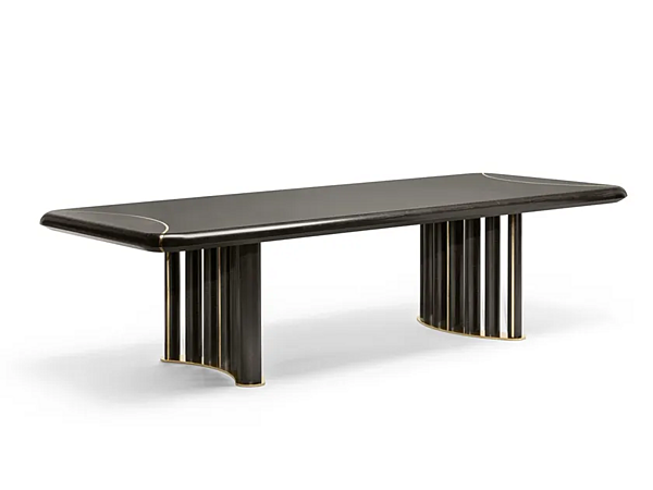 Tavolo da pranzo rettangolare in legno Oliver OPERA CONTEMPORARY 46017/28F fabbrica OPERA CONTEMPORARY dall'Italia. Foto №1