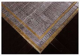 Tappeto Gold & silver cocco