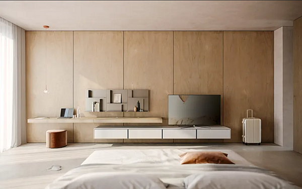 Storage a muro in legno Wall Avenue Kristalia fabbrica Kristalia dall'Italia. Foto №4