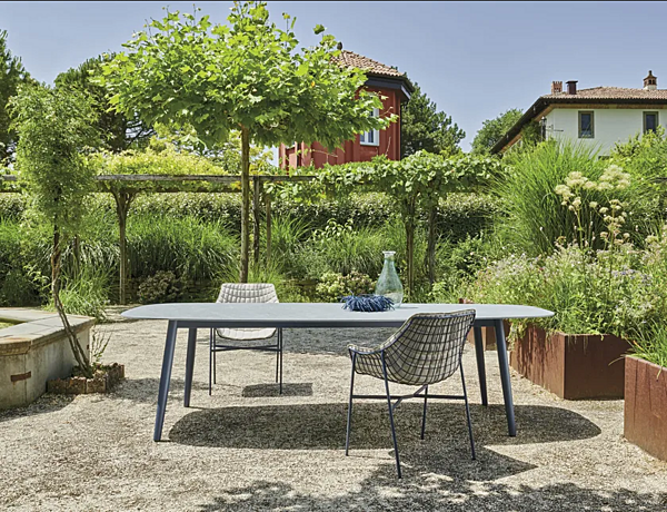 Sedia da giardino in acciaio con braccioli collezione VARASCHIN Summer Set 2423, 2423C fabbrica VARASCHIN dall'Italia. Foto №4