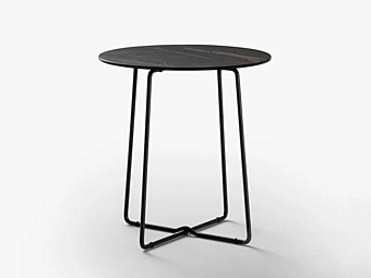 Tavolino da caffè rotondo in legno CASA +39 ALTARE T002, T012