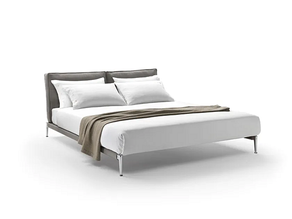 Letto matrimoniale in tessuto con testata imbottita FLEXFORM ADDA fabbrica FLEXFORM dall'Italia. Foto №4