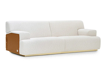 Divano a due posti in tessuto bourbon FORMITALIA fabbrica FORMITALIA dall'Italia