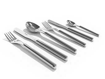 Set di posate in acciaio inossidabile CASSINA Le Due Facce della Luna fabbrica CASSINA dall'Italia