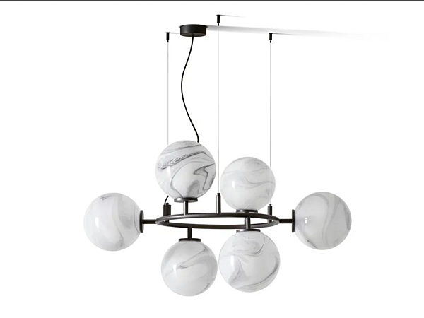 Lampada a sospensione in vetro soffiato LED Constellation CASSINA fabbrica CASSINA dall'Italia. Foto №3