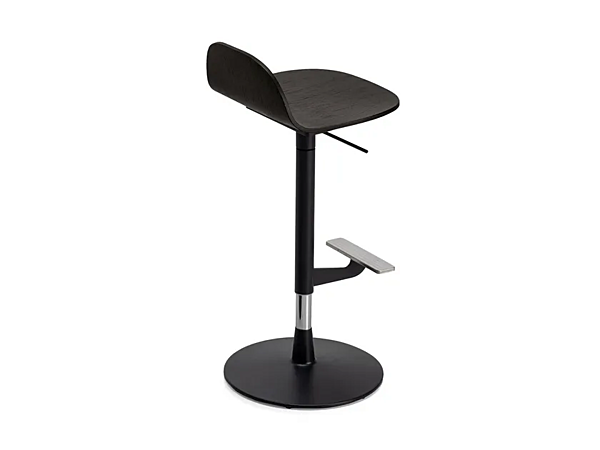 Sgabello regolabile in altezza in materiale Kristalia Pilat fabbrica Kristalia dall'Italia. Foto №1