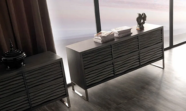 Credenza in ferro ebon CORTEZARI 790 fabbrica CORTE ZARI dall'Italia. Foto №2