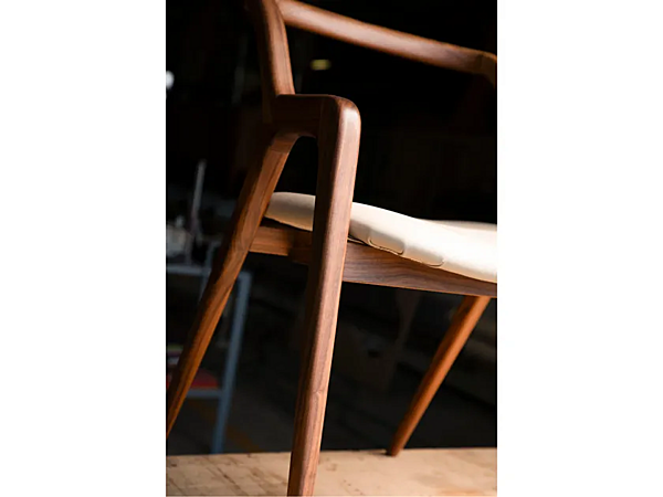 Sedia in legno con braccioli DALE Breve C 142 fabbrica Dale Italia (by Cantiero) dall'Italia. Foto №3