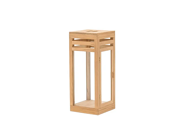 Lanterna in legno e vetro Barcode VARASCHIN 2188, 2189 fabbrica VARASCHIN dall'Italia. Foto №6