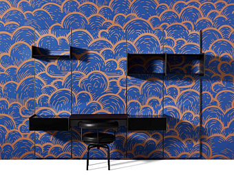 Pannello decorativo in legno sezione montato a parete Ghost Wall CASSINA Pannello decorativo in legno sezione montato a parete Ghost Wall CASSINA fabbrica CASSINA dall'Italia