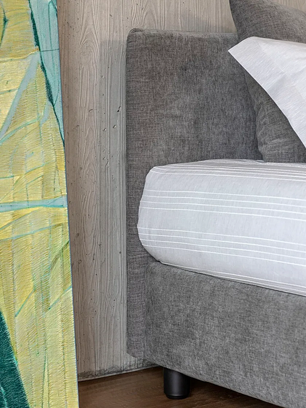 Letto imbottito su ruote Flou Notturno fabbrica Flou dall'Italia. Foto №3
