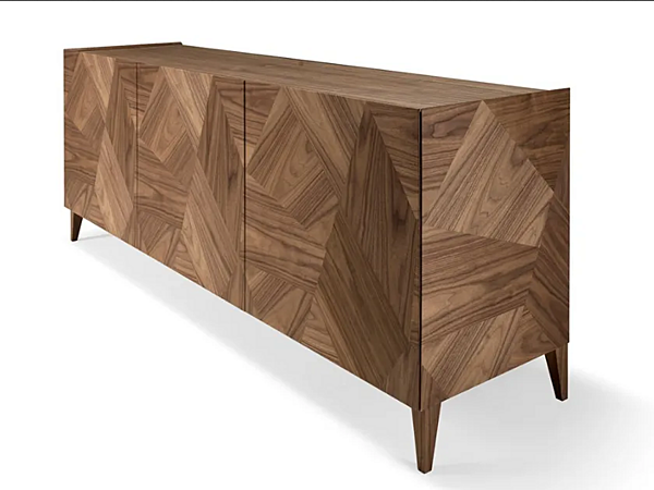 Walnut Sideboard Frammenti L411N by Arte Brotto fabbrica Arte Brotto dall'Italia. Foto №7