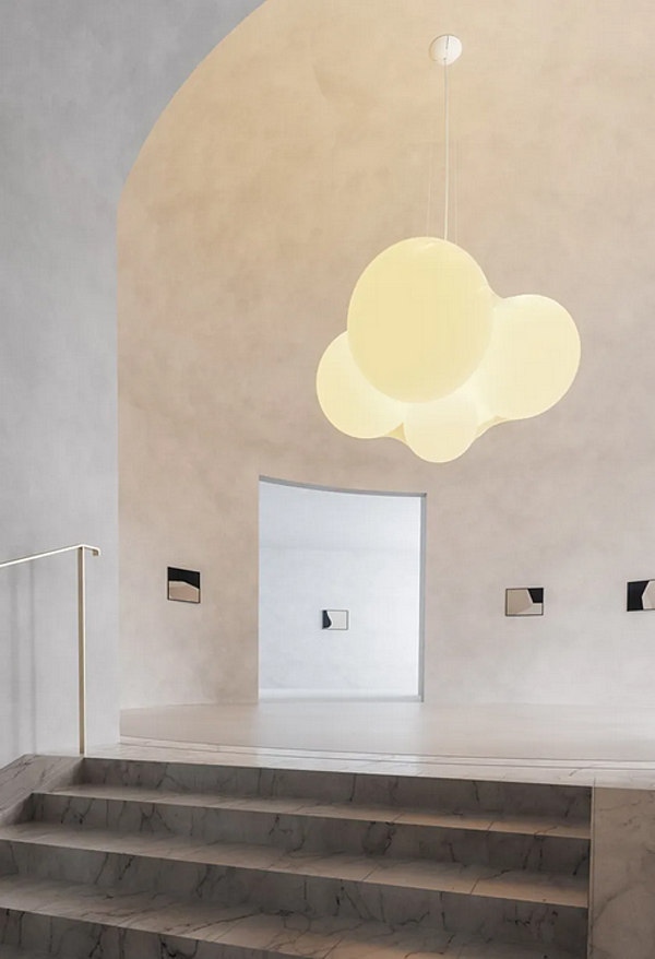 Lampada a sospensione in PMMA LED Cloudy AXOLIGHT fabbrica Axolight dall'Italia. Foto №4