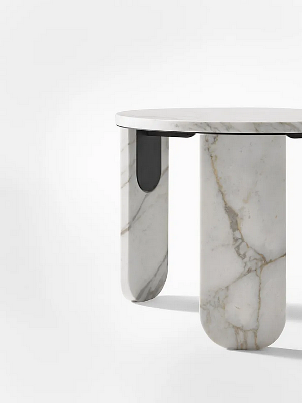 Tavolino da caffè rotondo in marmo Clemo Gallotti&Radice fabbrica Gallotti & Radice dall'Italia. Foto №15