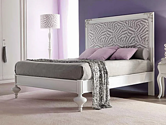 Letto matrimoniale con testata imbottita Linda CORTEZARI 935