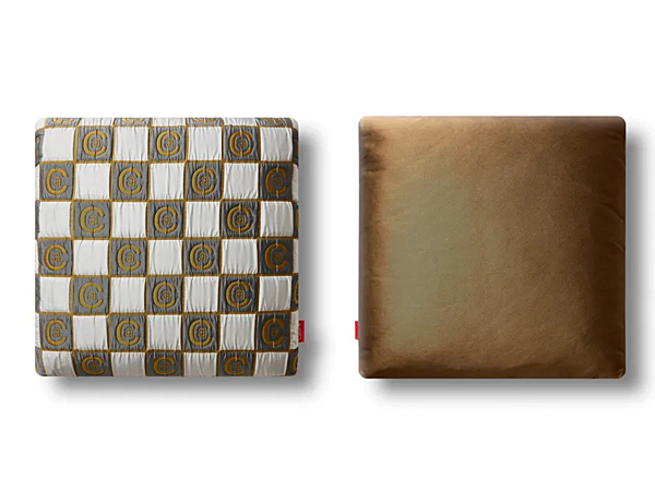 Cuscino geometrico quadrato in tessuto con telaio CHESS CASSINA fabbrica CASSINA dall'Italia. Foto №3