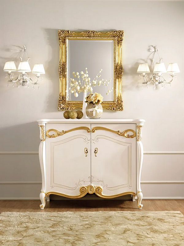 Specchio rettangolare da parete con cornice CASA +39 La Fenice 1210 fabbrica CASA +39 dall'Italia. Foto №2
