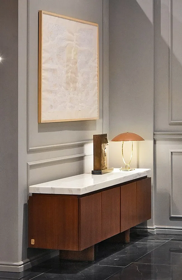 Lampada da tavolo in pelle Helmet FORMITALIA fabbrica FORMITALIA dall'Italia. Foto №5