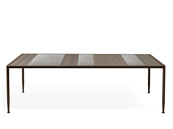 Tavolo rettangolare in legno GIORGETTI Gea 87000, 87001, 87002, 87003