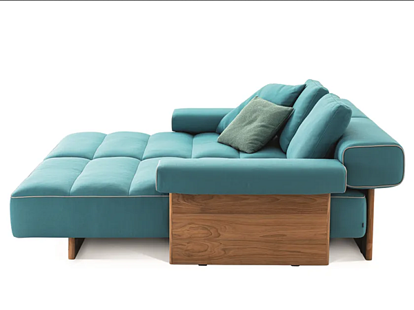 Divano da giardino modulare in tessuto con chaise longue Sail Out CASSINA fabbrica CASSINA dall'Italia. Foto №3