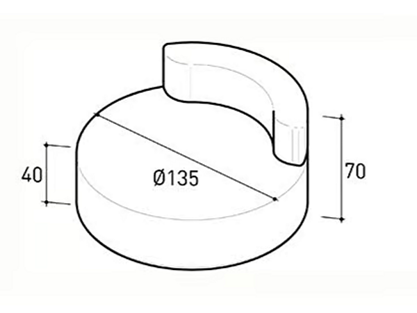 Poltrona da giardino in tessuto con braccioli Belt VARASCHIN 221P3, 221P5/221P5A fabbrica VARASCHIN dall'Italia. Foto №10