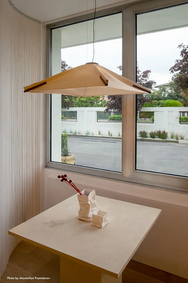 Lampadario in tessuto LED Salina AXOLIGHT fabbrica Axolight dall'Italia. Foto №6