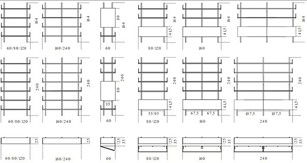 Libreria in legno modulare Brera 23 Gallotti&Radice fabbrica Gallotti & Radice dall'Italia. Foto №4