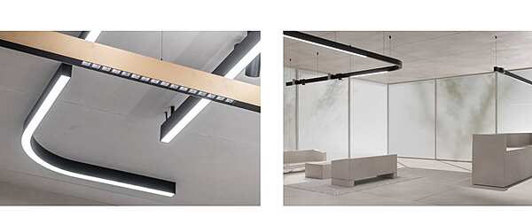 Lampadario DELTALIGHT Omniliner fabbrica DELTALIGHT dall'Italia. Foto №7