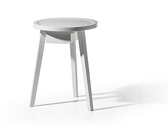 Tavolino da caffè in legno grigio con cassetto Gervasoni 45 fabbrica Gervasoni dall'Italia