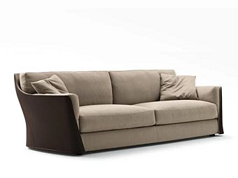 Divano a due posti in tessuto con rivestimento sfoderabile Vittoria GIORGETTI 70510, 70511, 70520, 70521