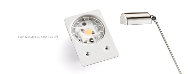 Lampada da tavolo in metallo regolabile LED Daphinette Lumina 09L fabbrica Lumina dall'Italia. Foto №4