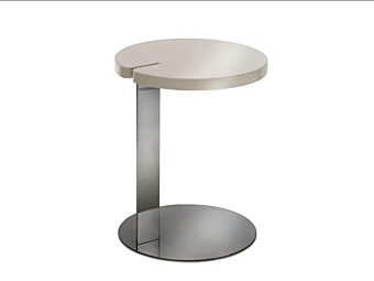 Tavolino rotondo in legno Butter Saba