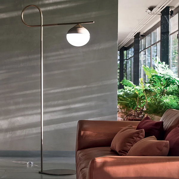 Lampada da terra in ferro LED Node CORTEZARI 1490 fabbrica CORTE ZARI dall'Italia. Foto №4