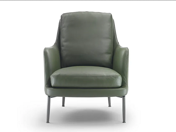 Poltrona in pelle con braccioli Marley FLEXFORM fabbrica FLEXFORM dall'Italia. Foto №3