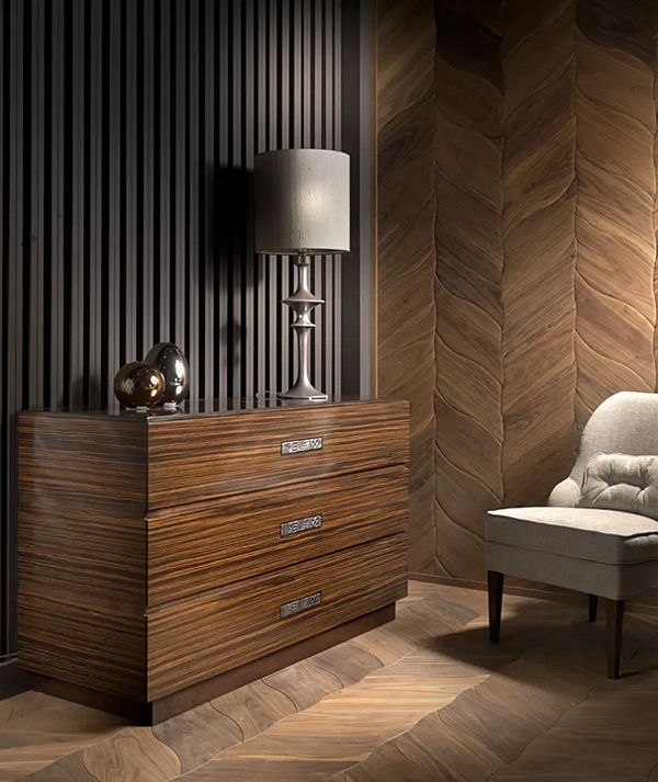 Cassettiera in legno Segreti S395 Z ARTE BROTTO S395/Z fabbrica Arte Brotto dall'Italia. Foto №4